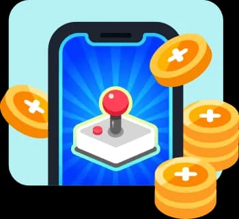 Mobile game with reward coins